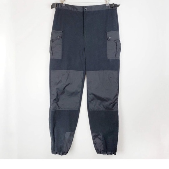 New with tags cabela fleece hiking tapered pants with pockets and built in belt - Picture 1 of 2